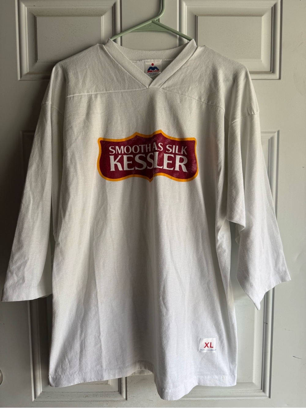 Vintage 80’s Miller Jersey "Smooth As Silk Kessler" Whiskey Graphic T-Shirt